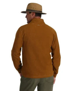 Simms Fishing Men's Rivershed-Half Zip Fleece