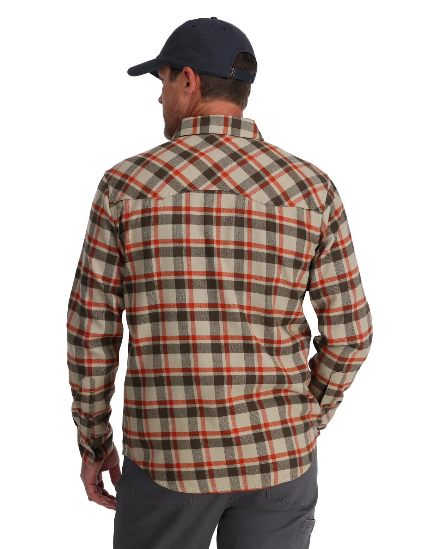 Best Simms Fishing Men's Santee Flannel