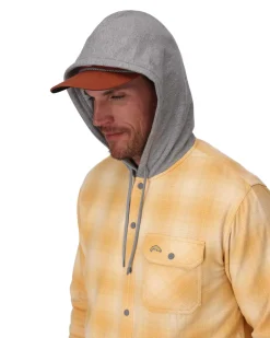 Best Simms Fishing Men's Santee Flannel Hoody