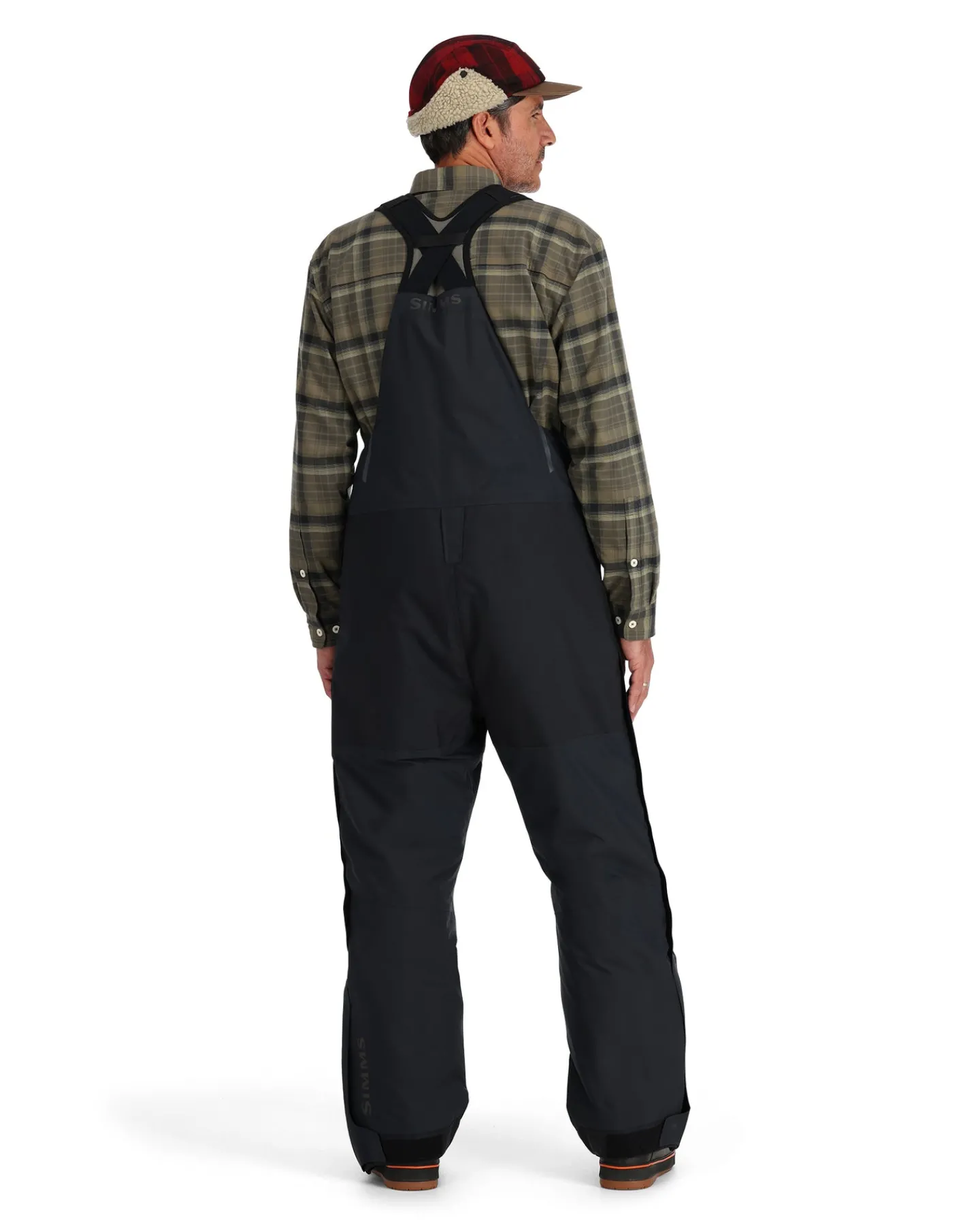 Online Simms Fishing Men's Simms Challenger Insulated Bib Black