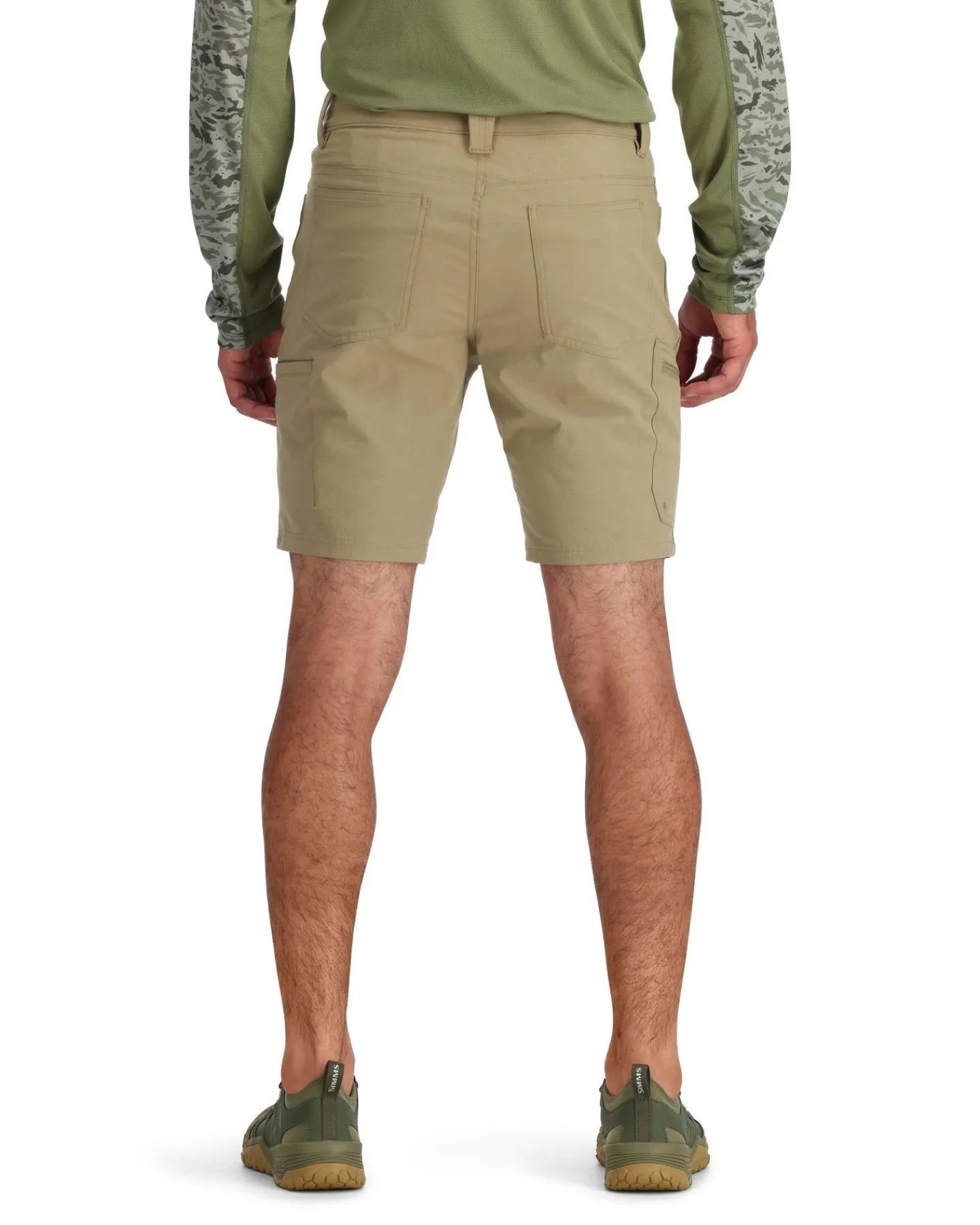 Sale Simms Fishing Men's Simms Challenger Shorts Bay Leaf