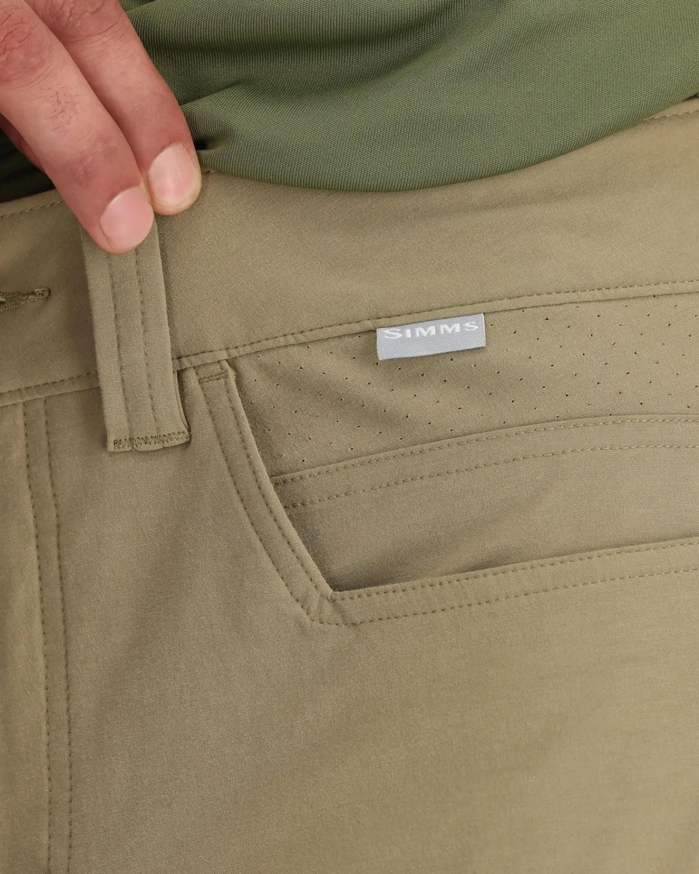 Sale Simms Fishing Men's Simms Challenger Shorts Bay Leaf