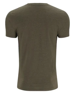Hot Simms Fishing Men's Simms Hook & Loop T-Shirt 2024 Military Heather