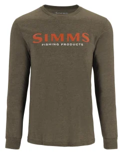 Simms Fishing Men's Simms Logo LS Shirt