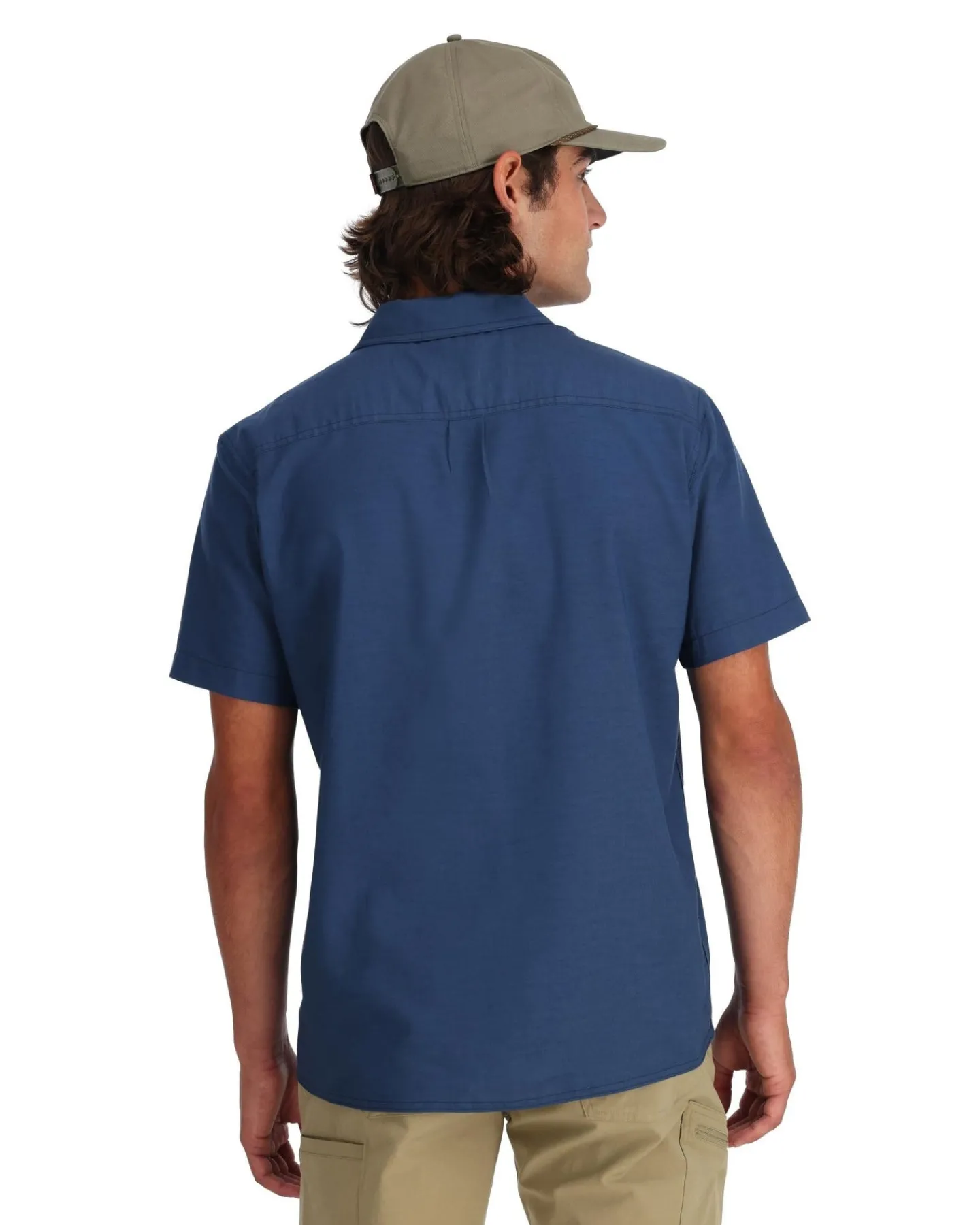 Clearance Simms Fishing Men's Simms Shop Shirt Navy 2