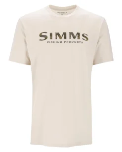 Sale Simms Fishing Men's Simms Shroud Fill Logo T-Shirt