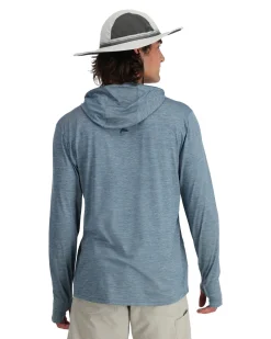 Online Simms Fishing Men's SolarFlex® Cooling Hoody 2024 Neptune