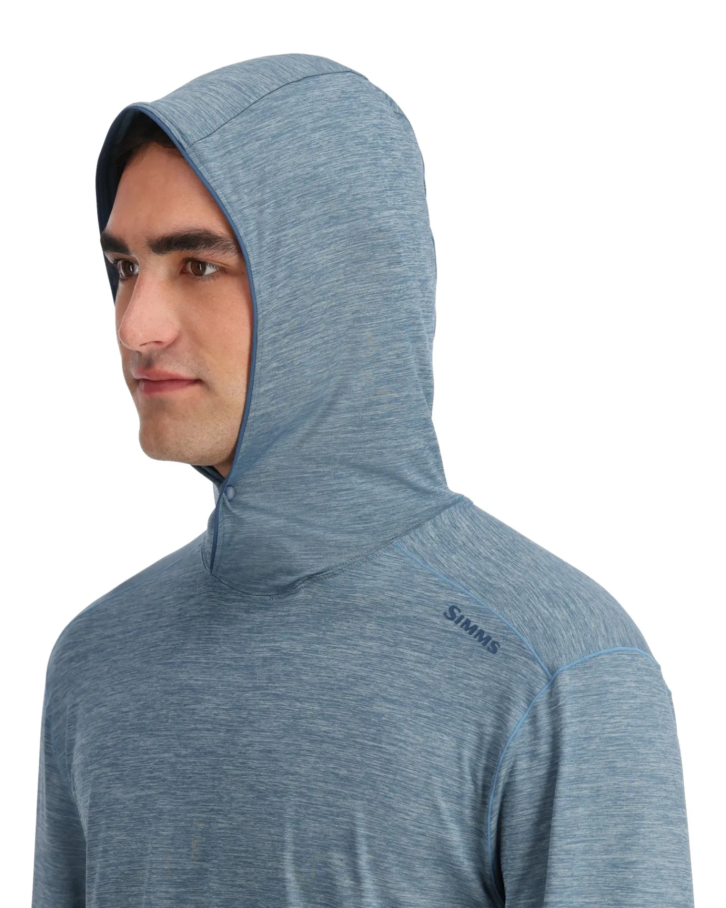 Online Simms Fishing Men's SolarFlex® Cooling Hoody 2024 Neptune