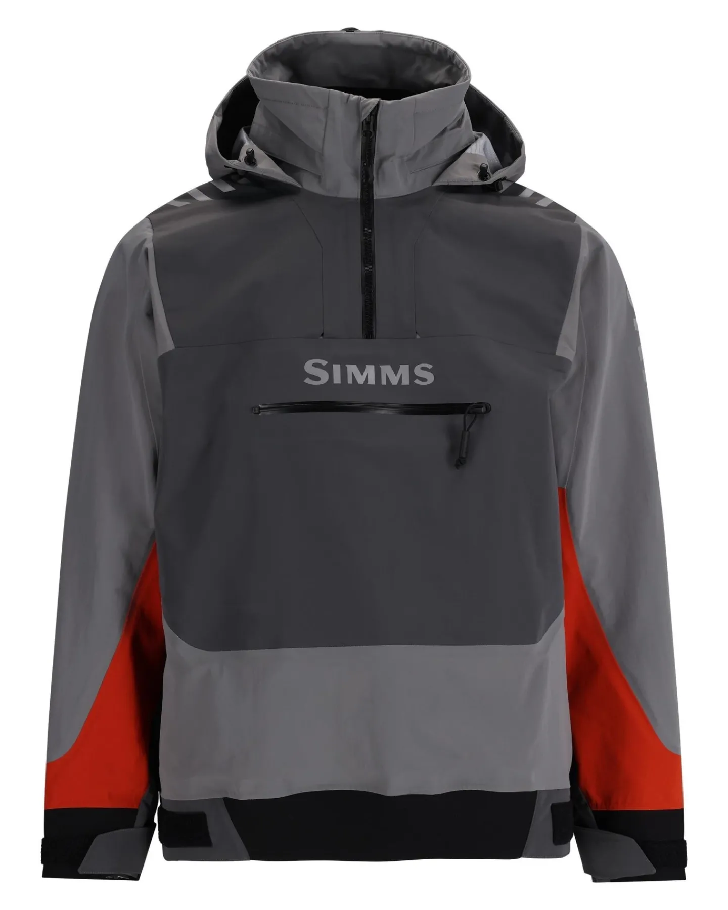 New Simms Fishing Men's Splash Cast Fishing Jacket Steel