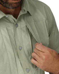 New Simms Fishing Men's Stone Cold SS Shirt