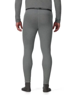 New Simms Fishing Men's Strata 160 Baselayer Bottom Dark Grey Heather
