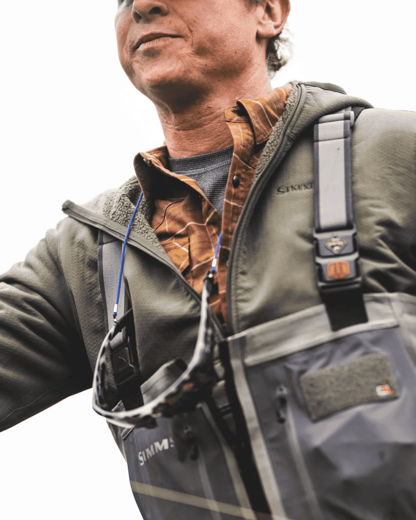 Clearance Simms Fishing Men's Strata 330 Half-Zip Midlayer Hoody