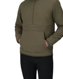 Clearance Simms Fishing Men's Strata 330 Half-Zip Midlayer Hoody