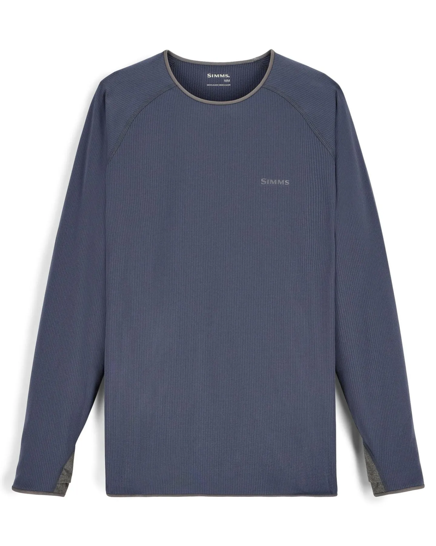 New Simms Fishing Men's Strata 200 LS Baselyayer Crew