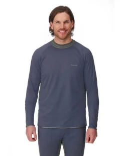 New Simms Fishing Men's Strata 200 LS Baselyayer Crew