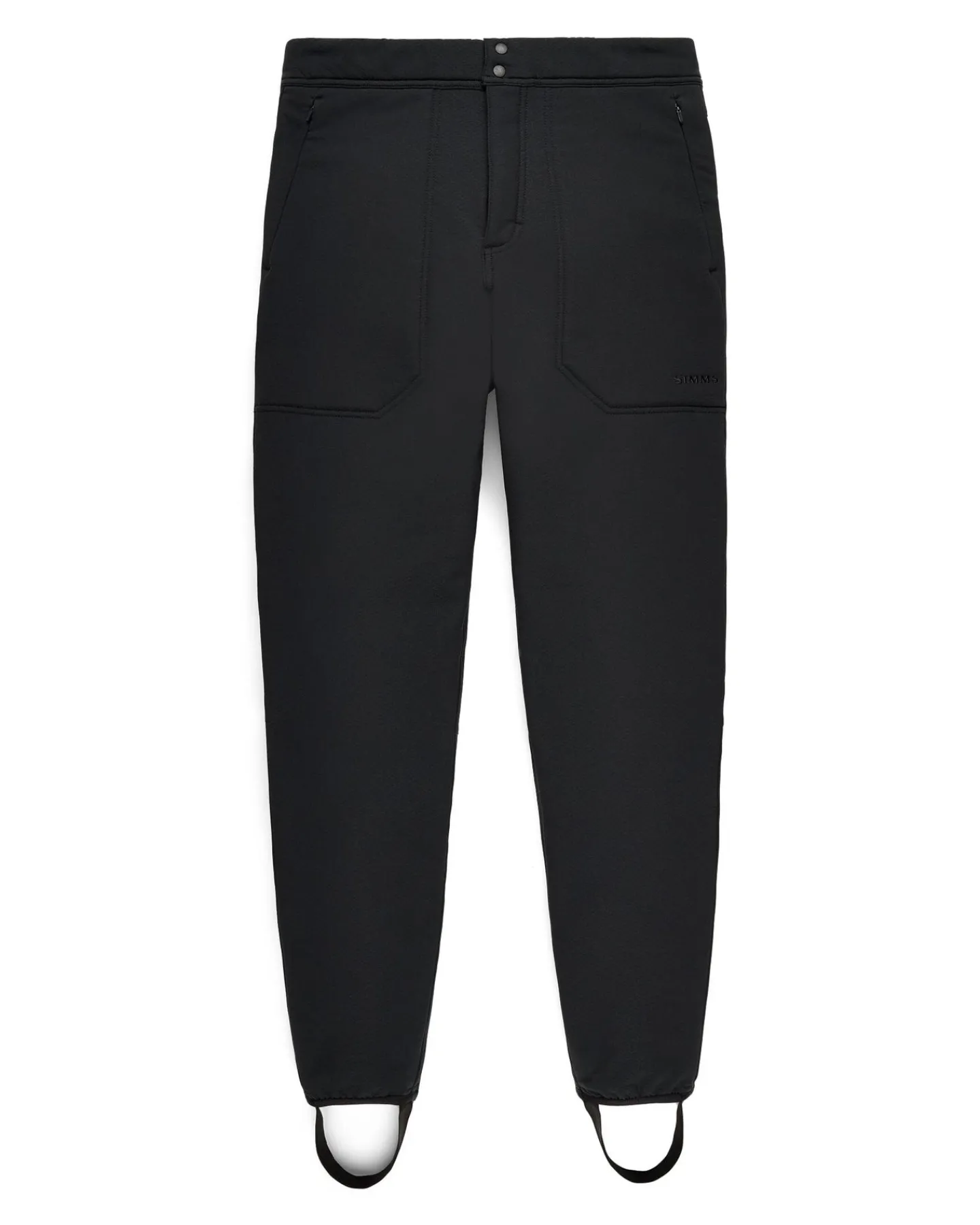 Best Simms Fishing Men's Strata 330 Midlayer Bottom Black