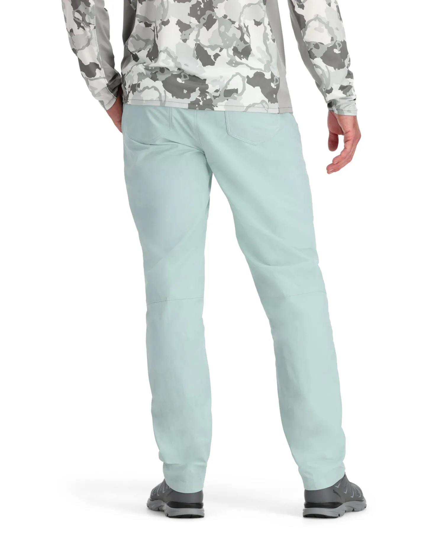 Discount Simms Fishing Men's Superlight Fishing Pants Ocean Breeze