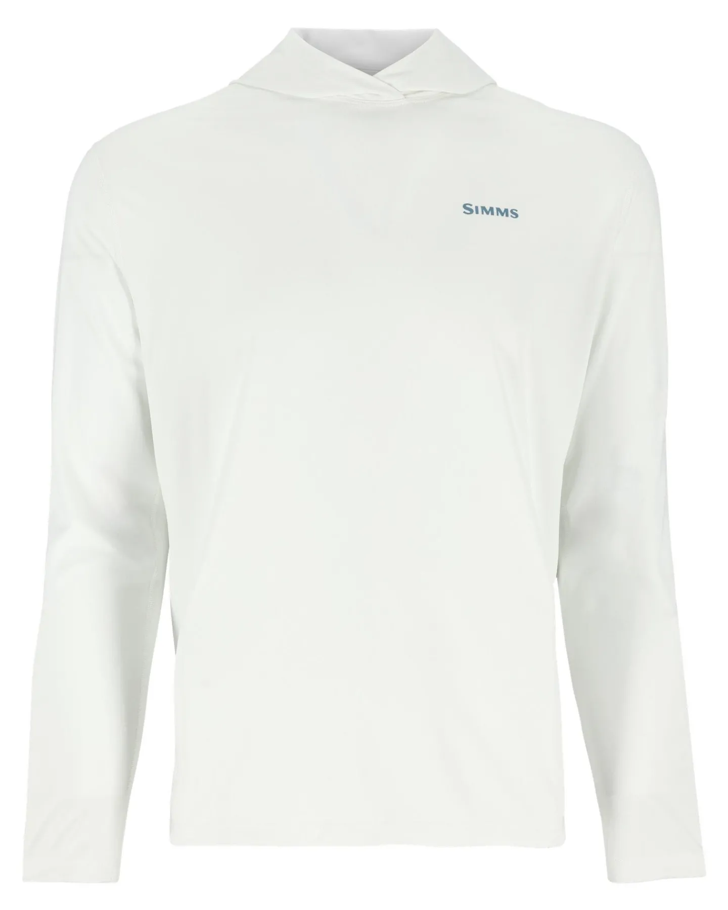Hot Simms Fishing Men's Tech Hoody - Artist Series 2024 White Tarpon