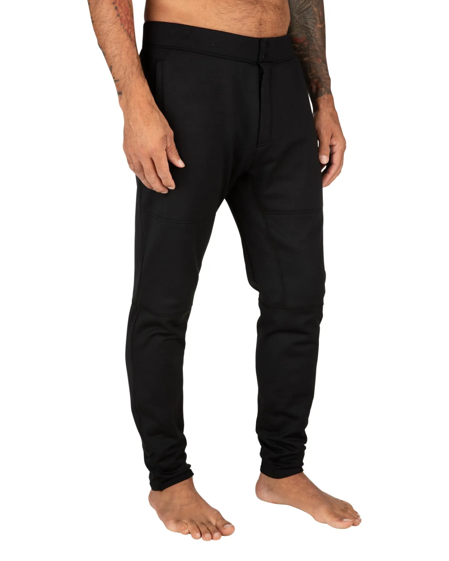 Simms Fishing Men's Thermal Midlayer Bottom Black
