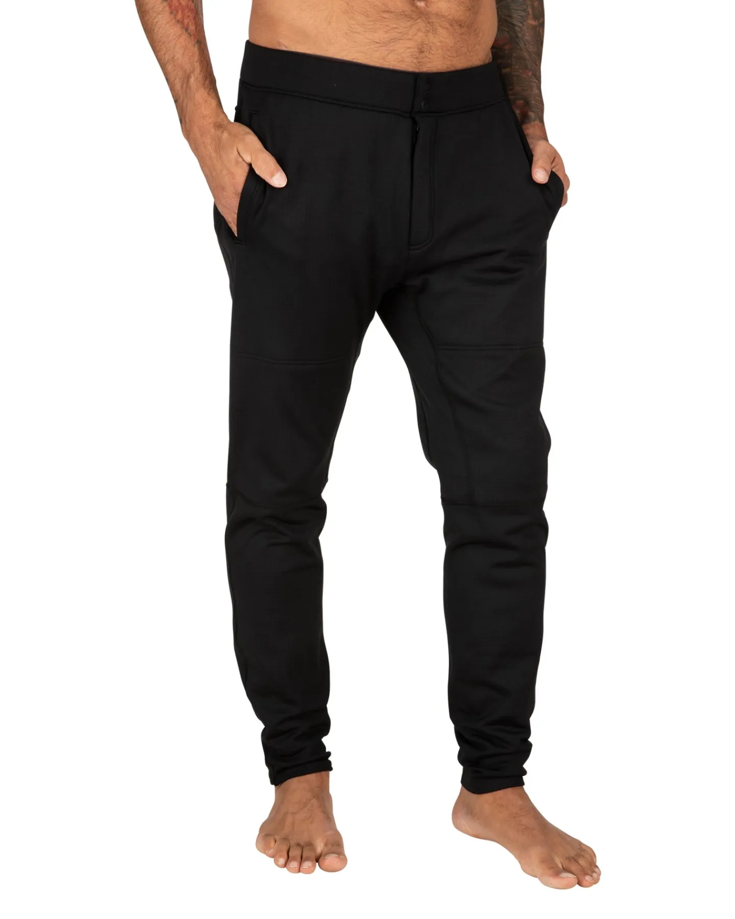 Simms Fishing Men's Thermal Midlayer Bottom Black