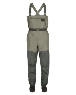 Hot Simms Fishing Men's Tributary Waders - Stockingfoot Basalt