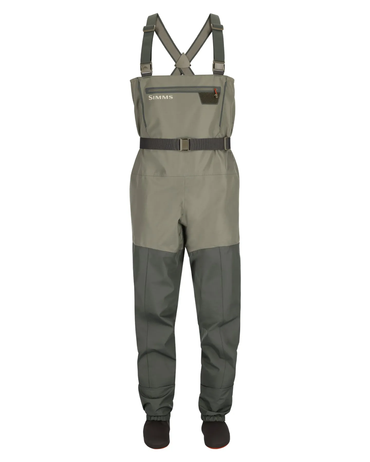Hot Simms Fishing Men's Tributary Waders - Stockingfoot Basalt