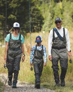 Hot Simms Fishing Men's Tributary Waders - Stockingfoot Basalt