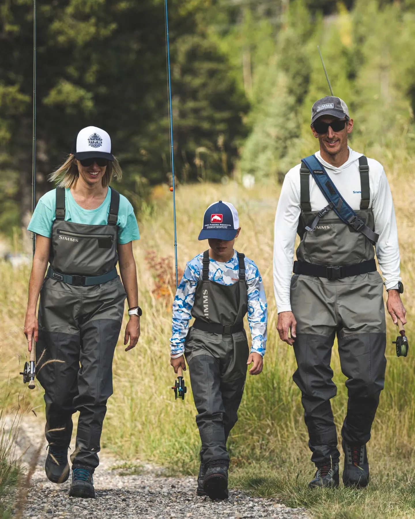 Hot Simms Fishing Men's Tributary Waders - Stockingfoot Basalt