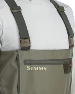 Hot Simms Fishing Men's Tributary Waders - Stockingfoot Basalt