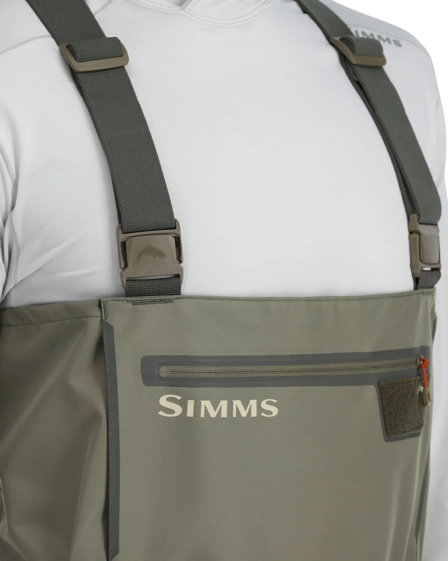 Hot Simms Fishing Men's Tributary Waders - Stockingfoot Basalt