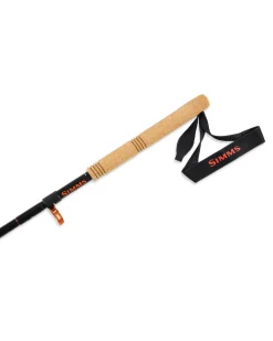 Hot Simms Fishing Pro Wading Staff Black