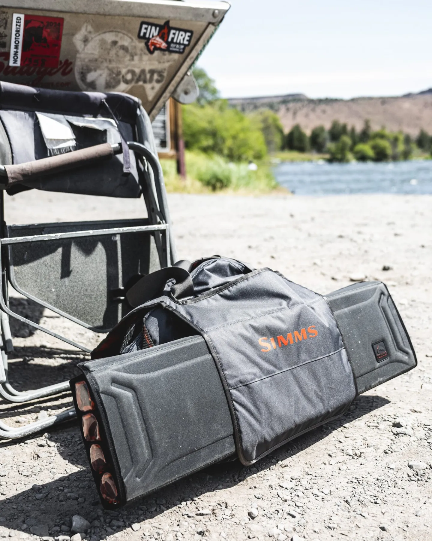 New Simms Fishing Riverkit Rod Roll
