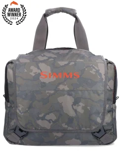 Sale Simms Fishing Riverkit Wader Tote 2024 Regiment Camo Olive Drab