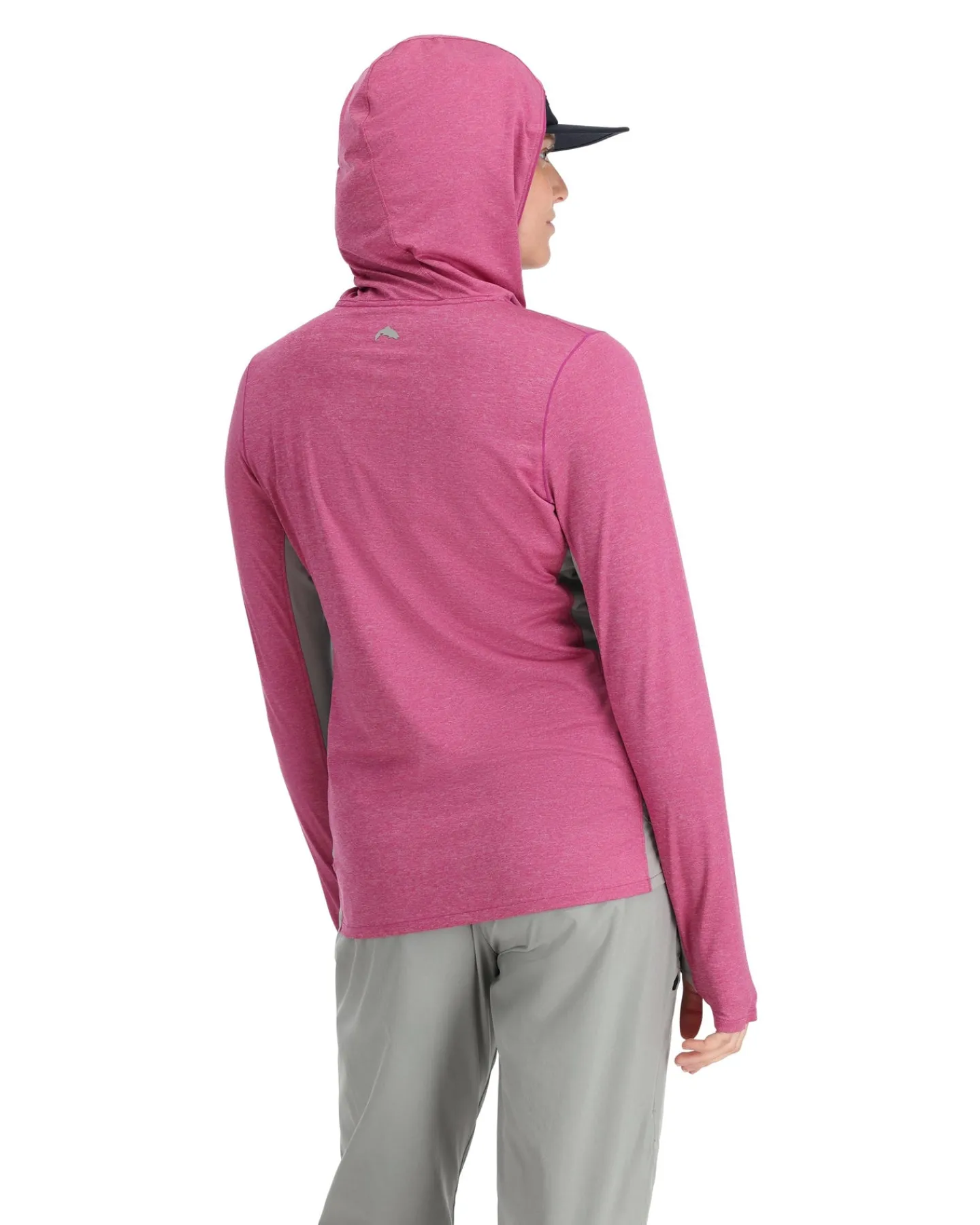 New Simms Fishing s Women's Bugstopper® SolarFlex® Hoody Fuchsia Heather