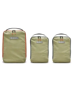 Simms Fishing Second Wind Packing Cubes (3-pack) Tan