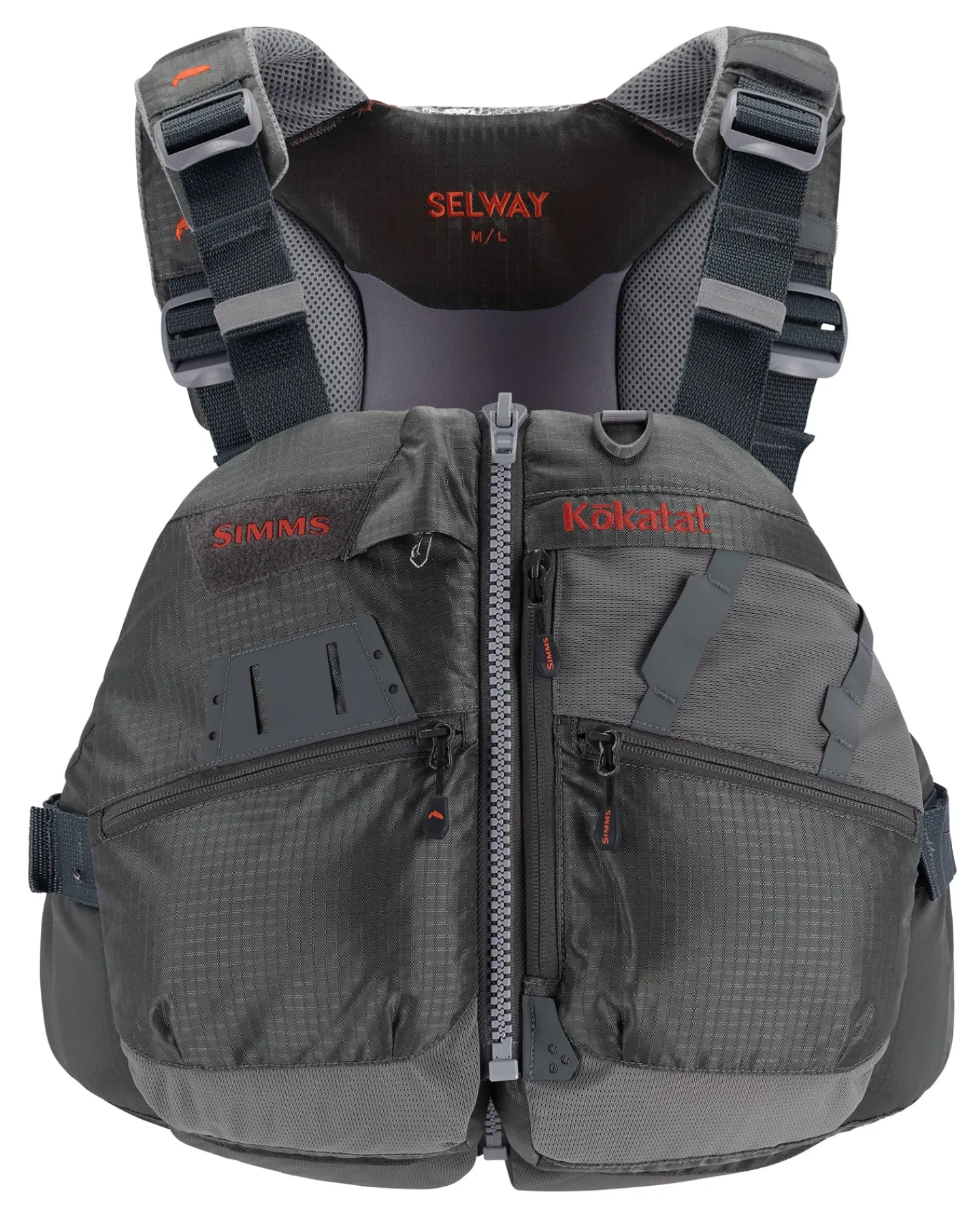 New Simms Fishing Selway Life Vest Slate