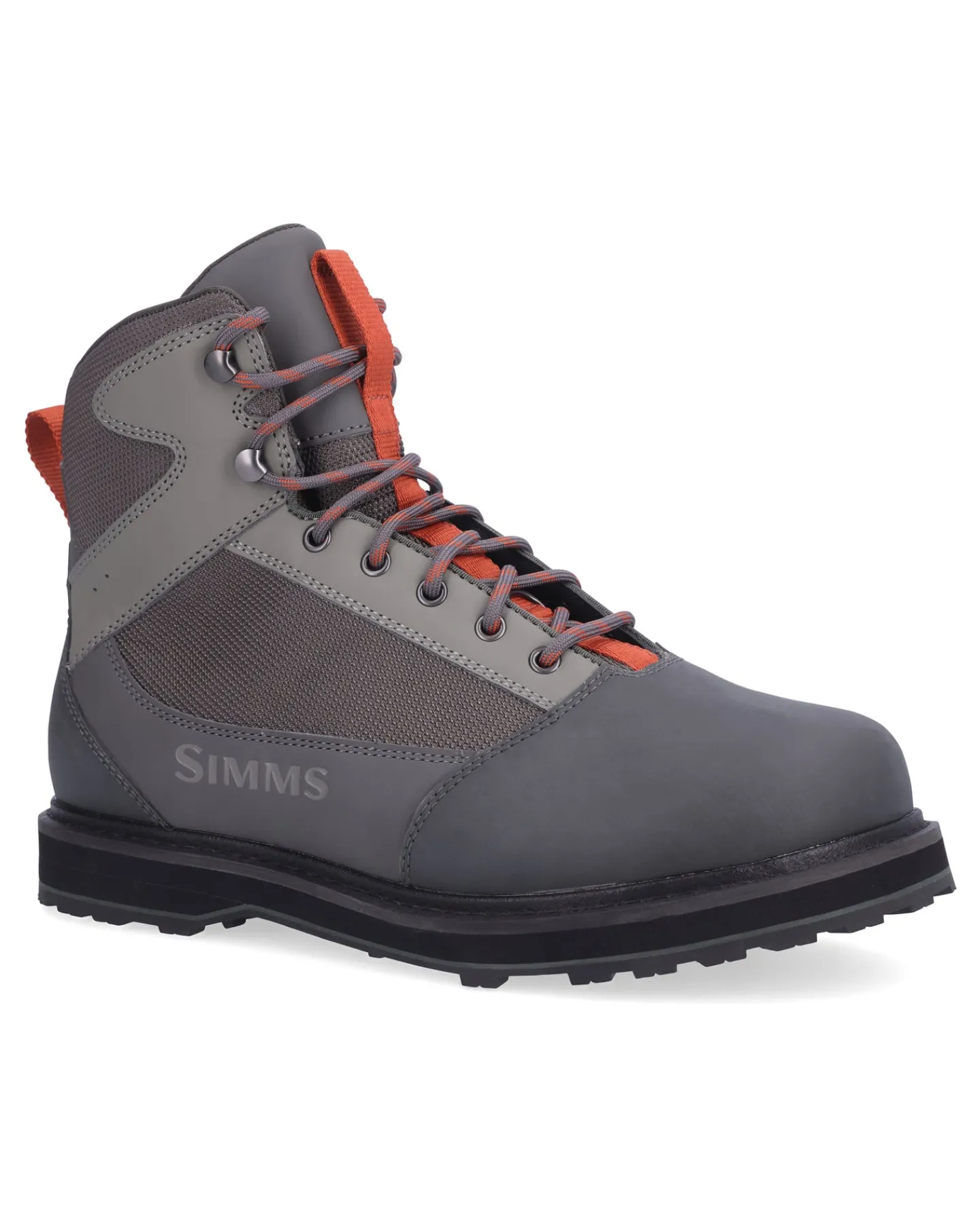 Best Simms Fishing Tributary Wading Boot - Rubber Sole Basalt