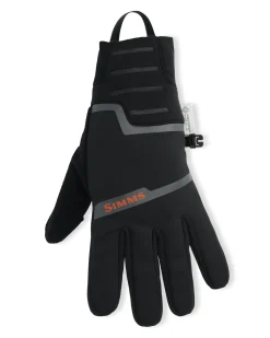 Best Simms Fishing WINDSTOPPER® Flex Fishing Glove Black