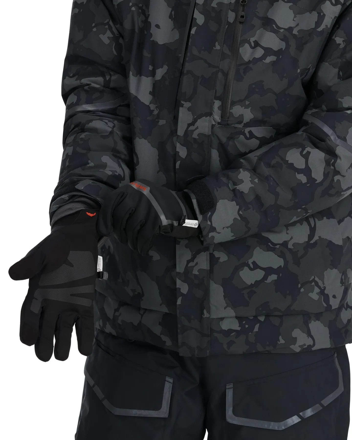 Best Simms Fishing WINDSTOPPER® Flex Fishing Glove Black