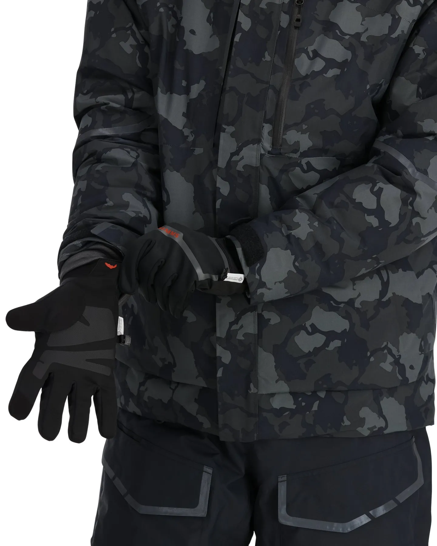 Best Simms Fishing WINDSTOPPER® Flex Fishing Glove Black