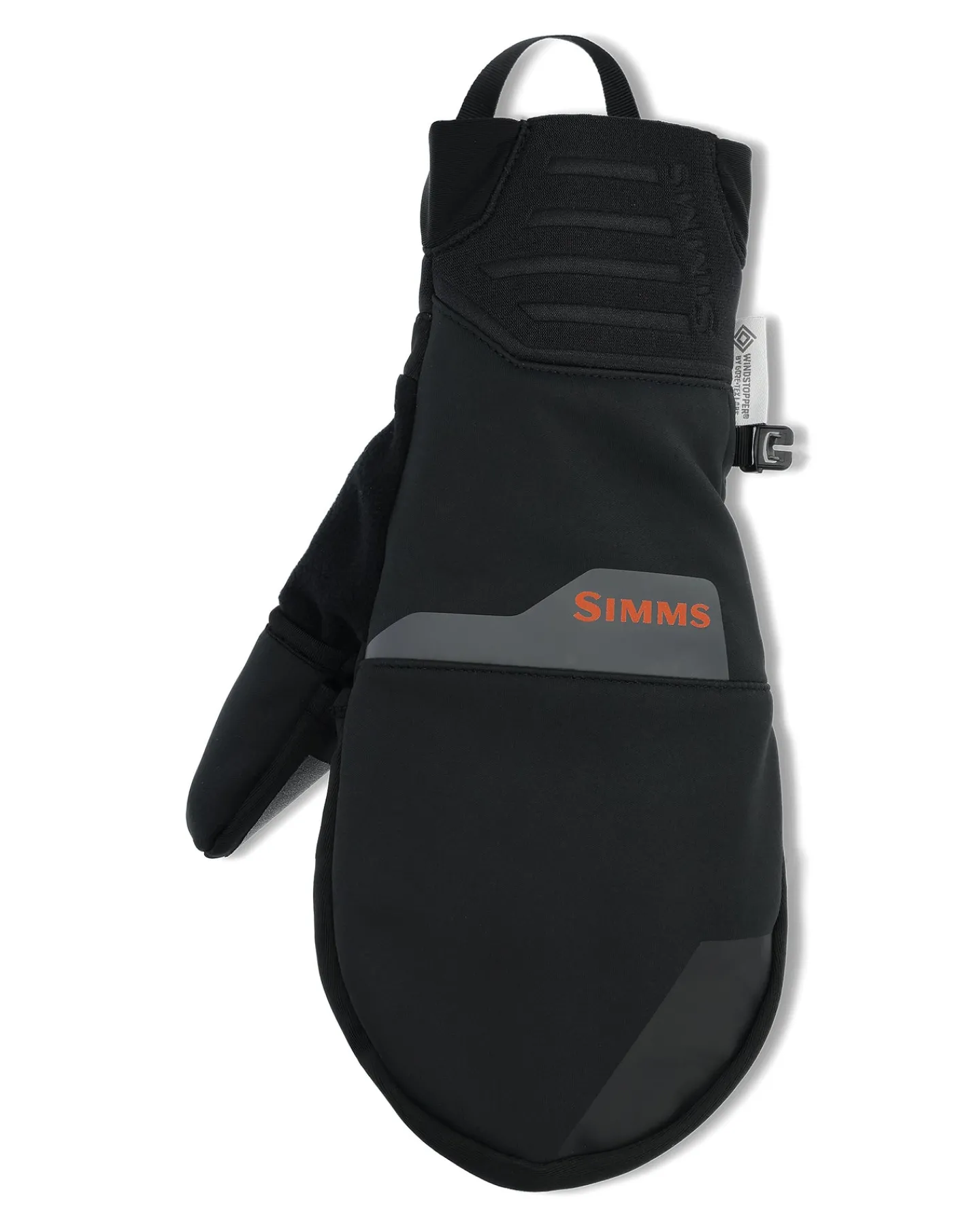 Simms Fishing WINDSTOPPER® Foldover Fishing Mitt Black