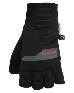 Sale Simms Fishing WINDSTOPPER® Half-Finger Fishing Glove Black