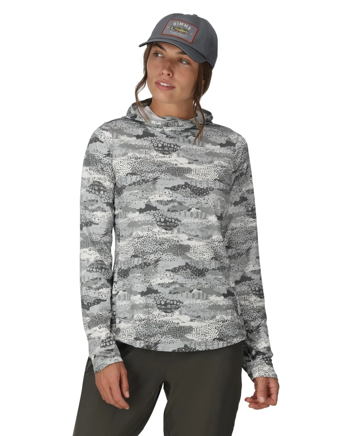 Clearance Simms Fishing Women's Bugstopper® SolarFlex® Hoody