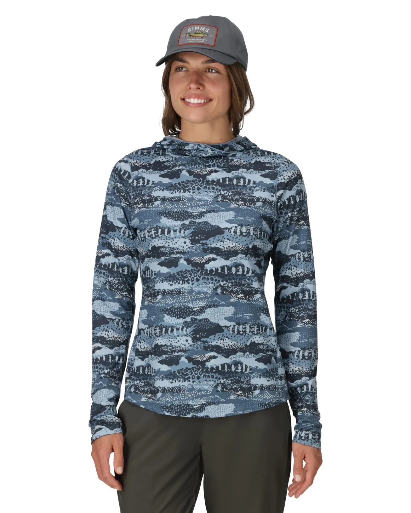 Clearance Simms Fishing Women's Bugstopper® SolarFlex® Hoody