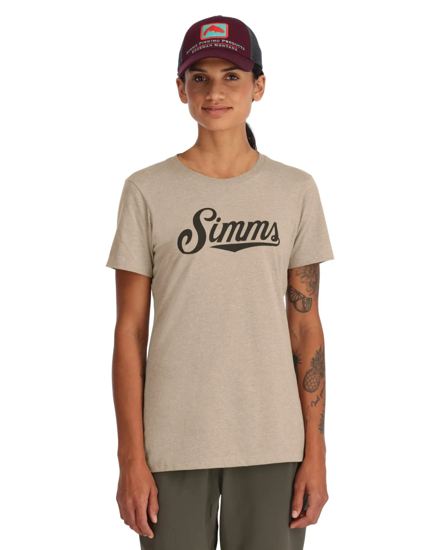 Clearance Simms Fishing Women's Crew Logo T-Shirt