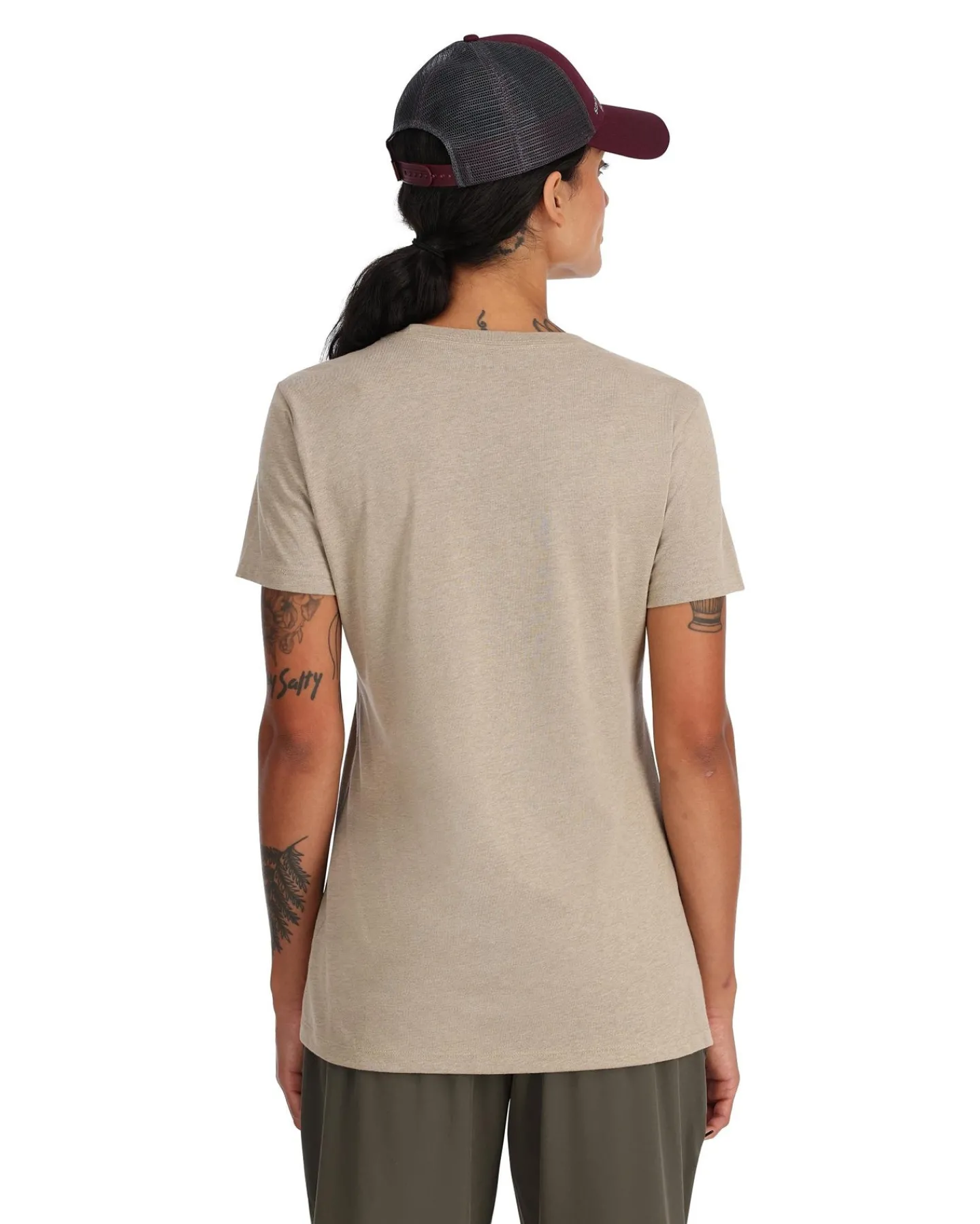 Clearance Simms Fishing Women's Crew Logo T-Shirt