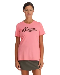 Clearance Simms Fishing Women's Crew Logo T-Shirt