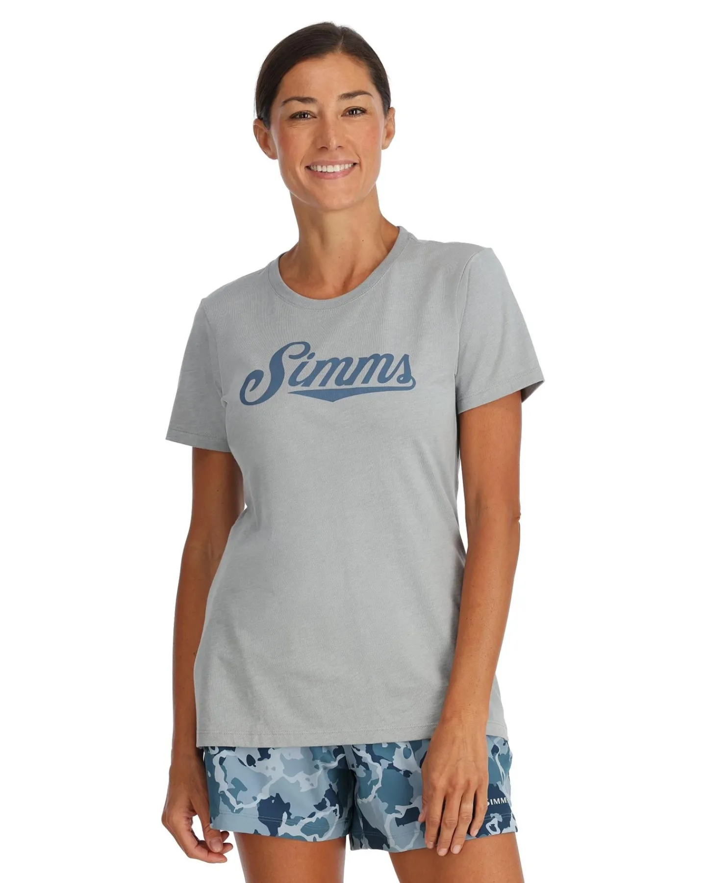 Clearance Simms Fishing Women's Crew Logo T-Shirt