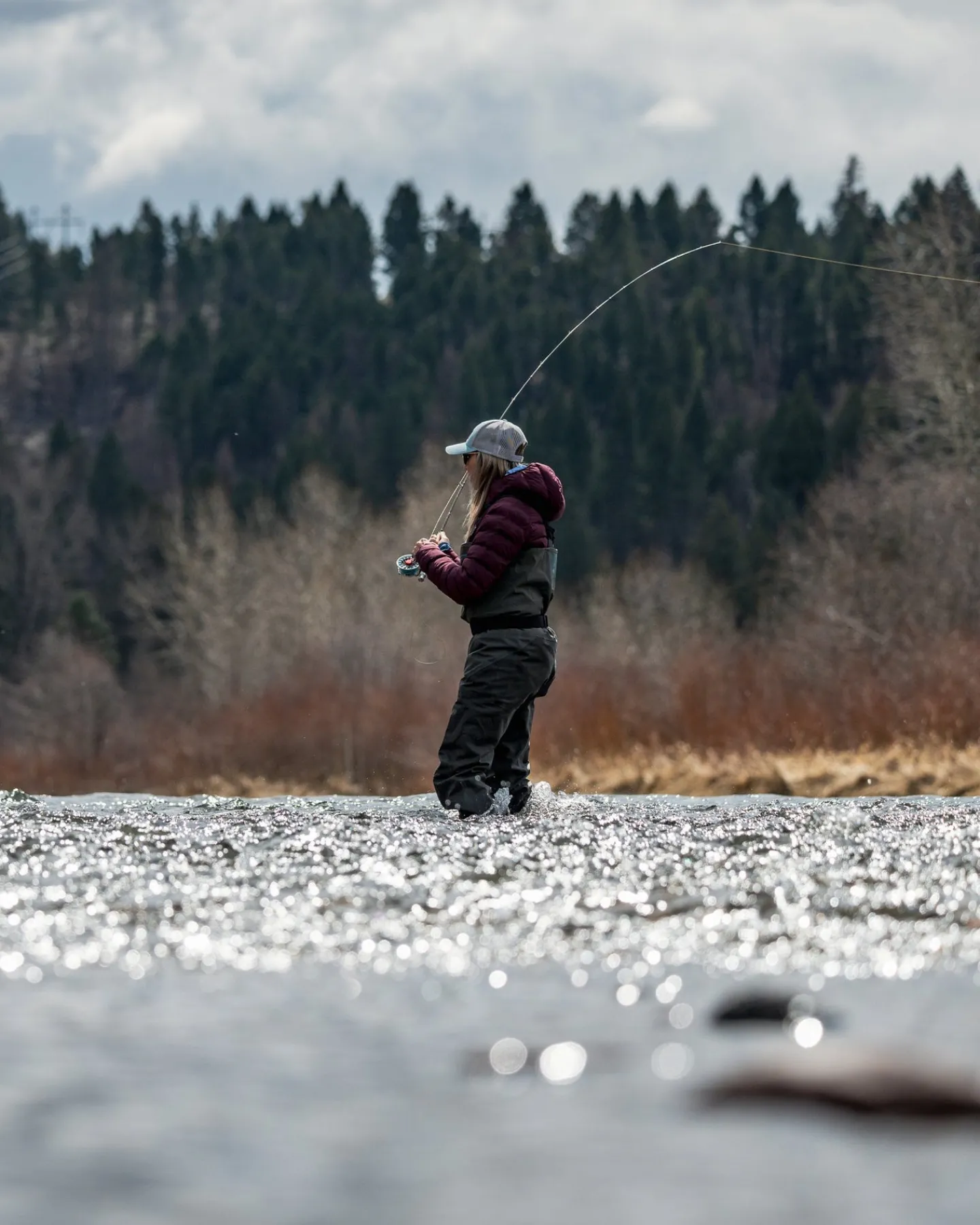 Outlet Simms Fishing Women's ExStream Insulated Jacket Mulberry