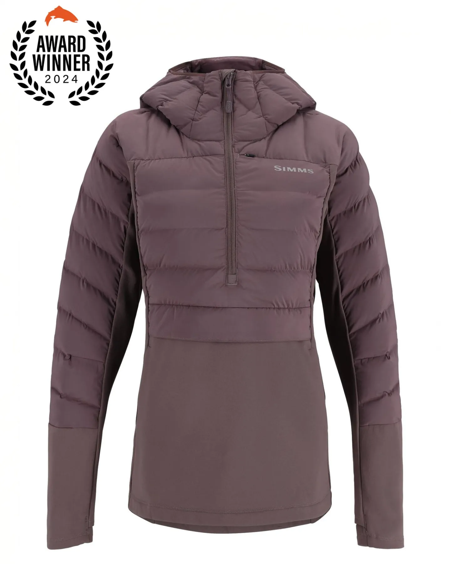 Clearance Simms Fishing Women's ExStream Pull-Over Insulated Hoody